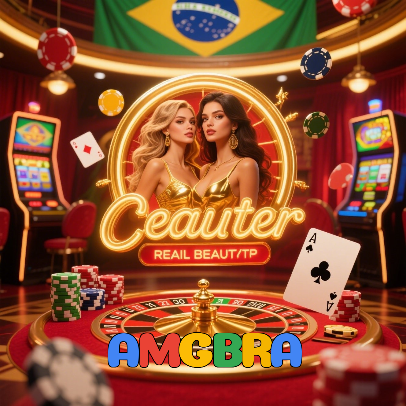 AMGBRA：Jogue blackjack, slots e aposte ao vivo no futebol, tudo no mesmo cassino!