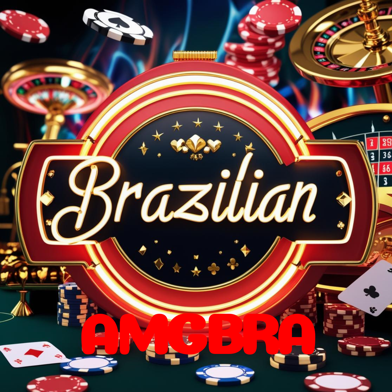 AMGBRA：Aposte no seu time e ganhe prêmios incríveis com poker e roleta!
