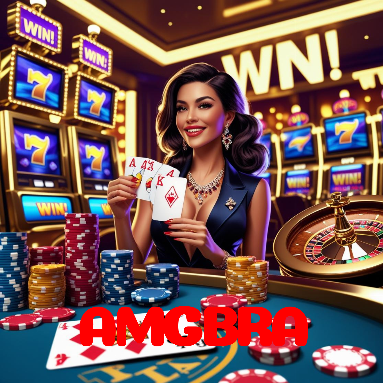 AMGBRA：Jogue slots, aposte no futebol e vença com grandes prêmios!