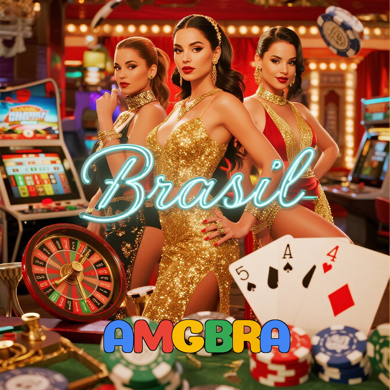 AMGBRA：Jogue poker, slots e aposte no futebol para uma experiência única!