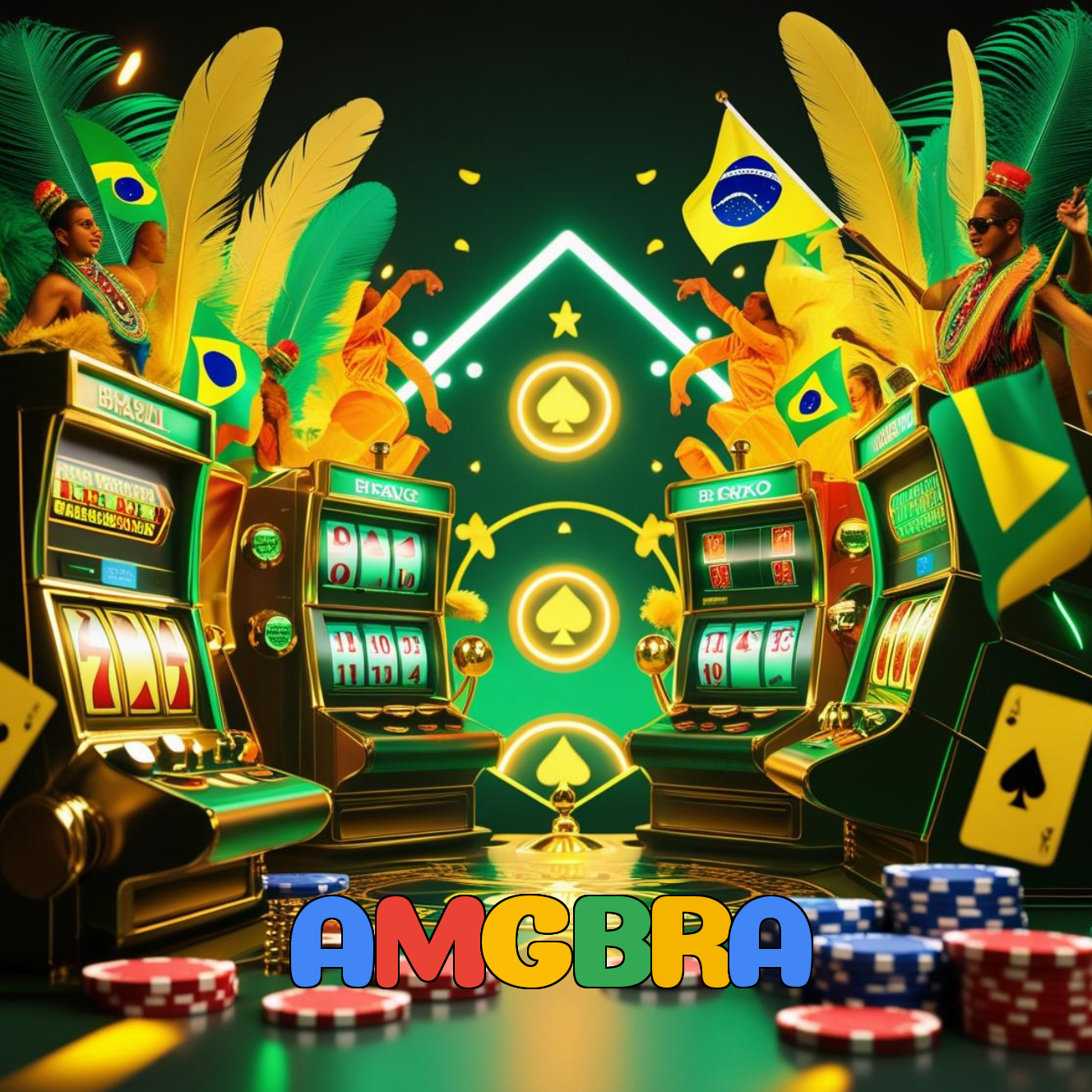 AMGBRA:Aposte no seu time e ganhe prêmios incríveis com poker e roleta!